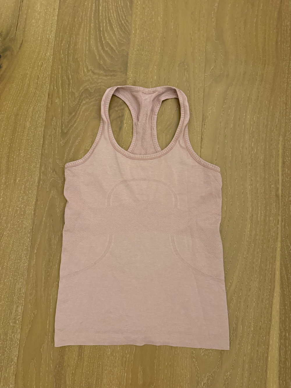 Light Pink Swiftly Tech Racerback Tank top
